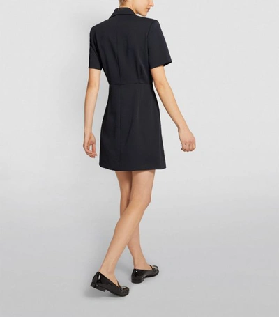 Shop Sandro Double-breasted Tailored Mini Dress