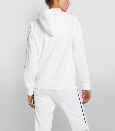 Shop Palm Angels Hooded Track Jacket