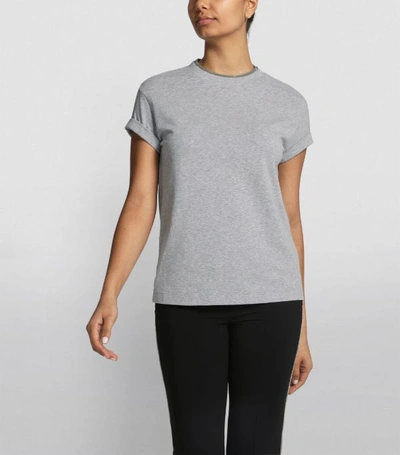 Shop Brunello Cucinelli Embellished T-shirt