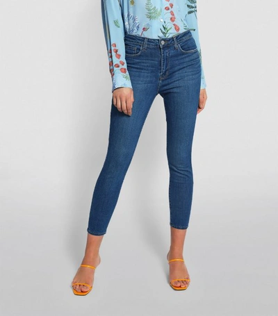 Shop L Agence High-rise Margot Skinny Jeans