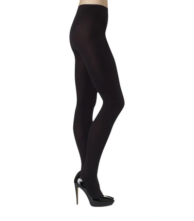 Shop Wolford Black Mat Opaque 80 Tights