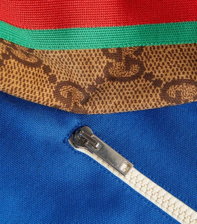 Shop Gucci Gg Supreme Vintage Logo Track Jacket