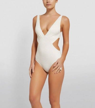 Shop Melissa Odabash Del Mar Cut-out Swimsuit