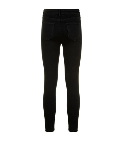 Shop L Agence Skinny Margot Jeans In Black