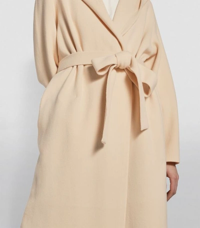 Shop The Row Eliona Wool-cashmere Hooded Coat