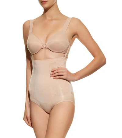 Shop Spanx Oncore High-waist Shaping Briefs In Nude