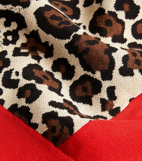 stella mccartney leopard jumper