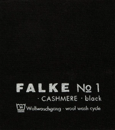 Shop Falke No.1 Cashmere Knee High Socks In Black