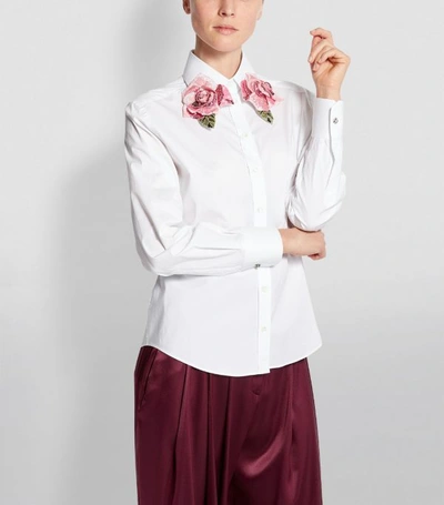 Shop Dolce & Gabbana Sequin Collar Shirt