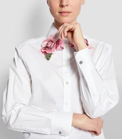 Shop Dolce & Gabbana Sequin Collar Shirt