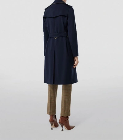 Shop Burberry Cashmere Trench Coat