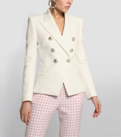 Shop Balmain Double-breasted Blazer