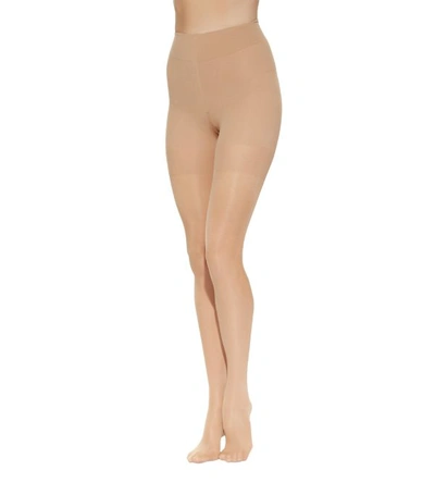 Shop Wolford Complete Support 30 Tights In Neutral