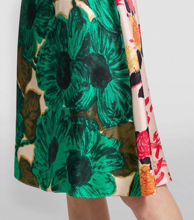 Shop Etro Patchwork Print Dress