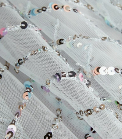 Shop Rasario Sequin-embellished Tulle Midi Dress