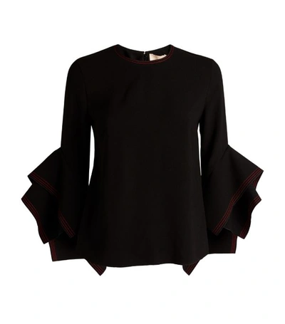 Shop Roksanda Rana Layered Sleeve Top