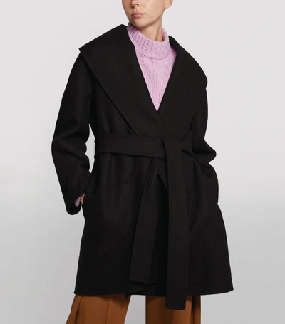 Shop The Row Wool-cashmere Tie-waist Coat