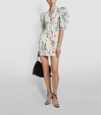 Shop Isabel Marant Silk Farah Mini Dress