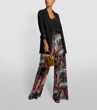 Shop Alice And Olivia Athena Flared Trousers