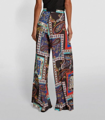 Shop Alice And Olivia Athena Flared Trousers