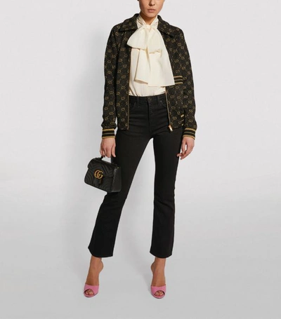 Shop Gucci Wool-rich Interlocking G Jacket