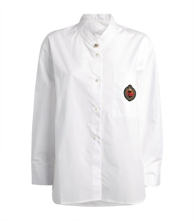 Shop Sandro Embroidered Patch Shirt