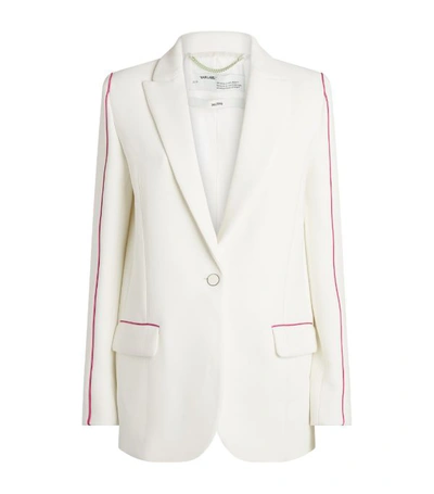 Shop Off-white Tailored Contrast Blazer