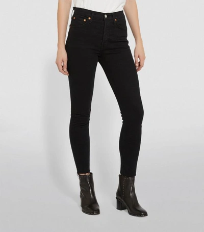 Shop Re/done High-rise Crop Skinny Jeans