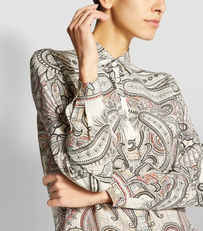 Shop Etro Paisley Shirt