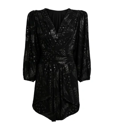 Shop Isabel Marant Vienna Mini Wrap Dress