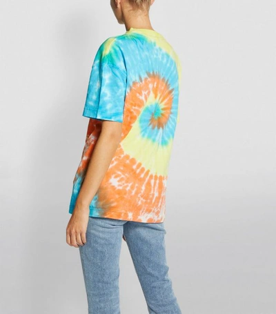 Shop Palm Angels Tie-dye T-shirt