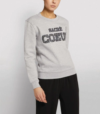 Shop Claudie Pierlot Sacré Coeur Sweatshirt