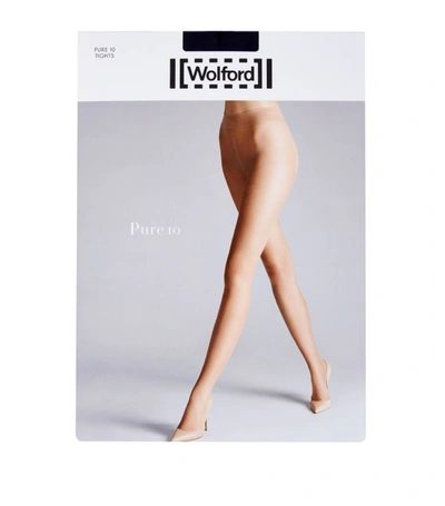 Shop Wolford Pure 10 Tights