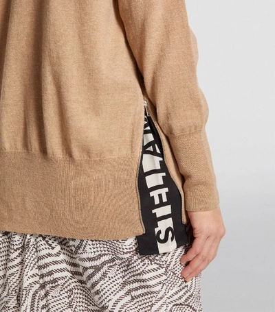 Shop Stella Mccartney Logo Band Cardigan