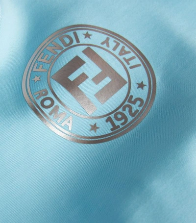 Shop Fendi Logo Sports Bra