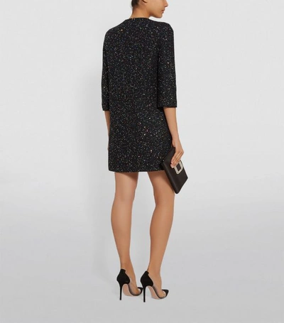 Shop St John Sequin-embellished Dress