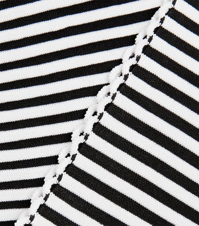 Shop Off-white Stripe Knitted Skirt