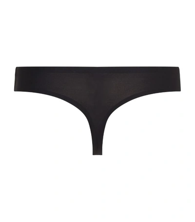Shop Chantelle Softstretch Thong In Black