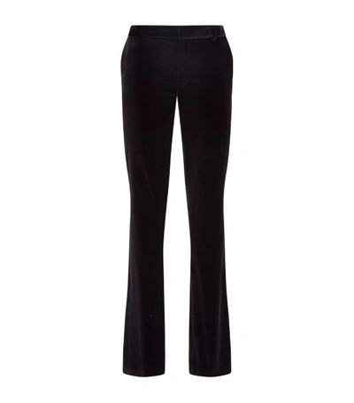 Shop Alice And Olivia Velvet Hayley Trousers