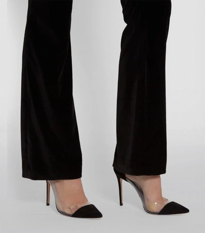 Shop Alice And Olivia Velvet Hayley Trousers