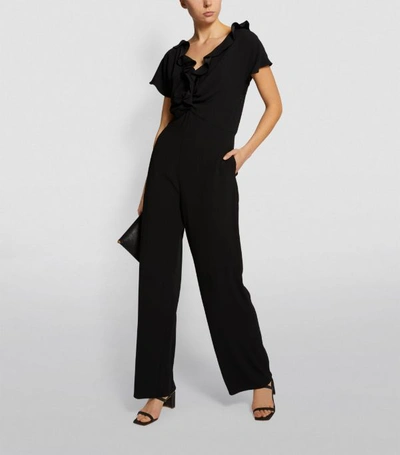 Shop Kenzo Ruffle Collar Jumpsuit