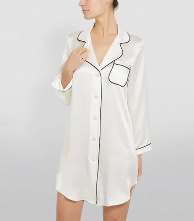 Shop Morgan Lane Jillian Silk Nightshirt