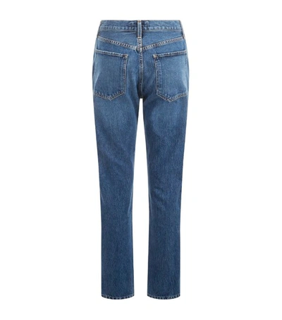 Shop Agolde Riley Straight Cropped Jeans