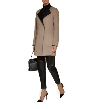 Shop Akris Talia Reversible Cashmere Coat