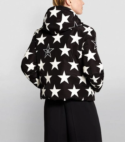 Shop Dolce & Gabbana Star Print Padded Reversible Coat