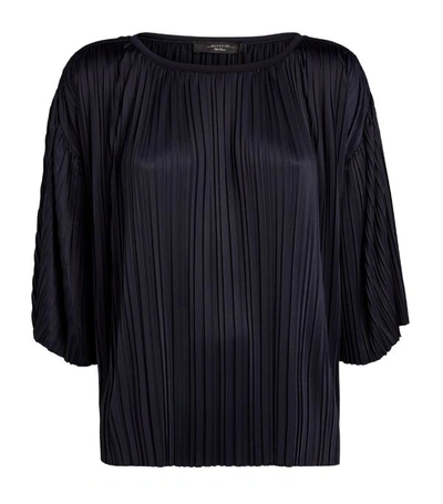 Shop Weekend Max Mara Fiocchi Pleated Blouse