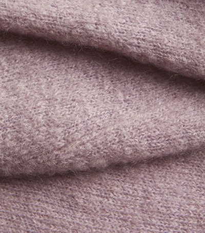 Shop Vince Mohair-blend Brushed Sweater