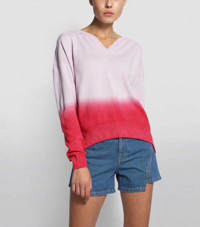 Shop Stella Mccartney Dip-dye Sweater