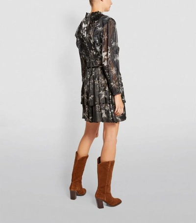 Shop Allsaints Aislyn Evolution Mini Dress