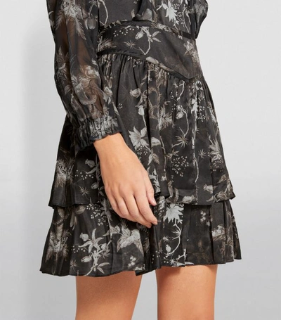 Shop Allsaints Aislyn Evolution Mini Dress